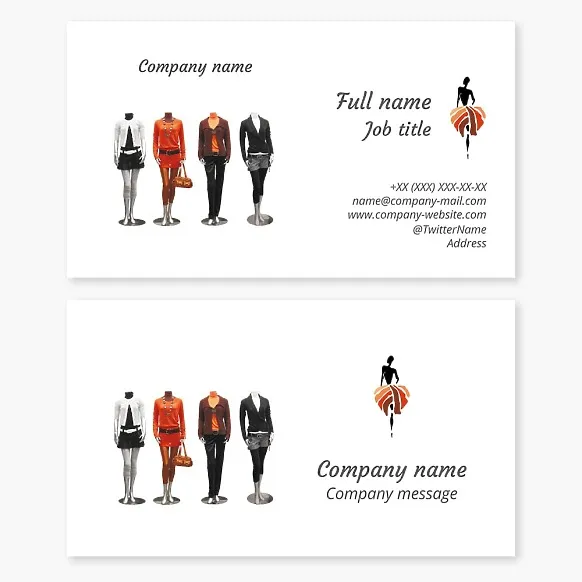 Fashion Shop | Boutique Business Card Template