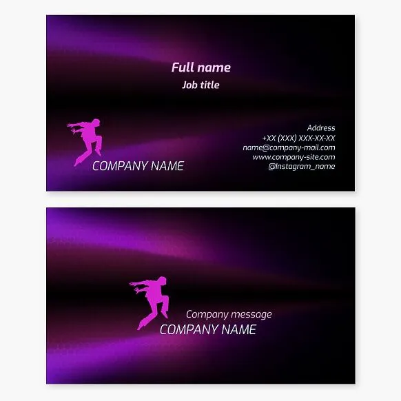 Dance | Dancer | Dance Group | Business Card Template