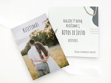 Atvirukai, pakvietimai
