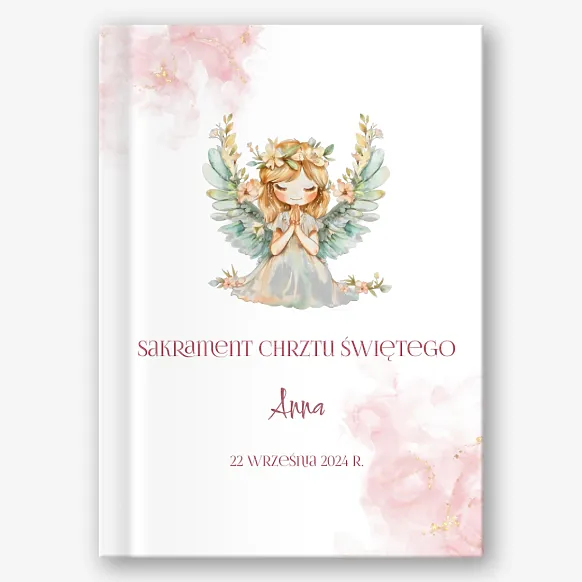 Szablon fotoksiążki "sakrament chrztu"