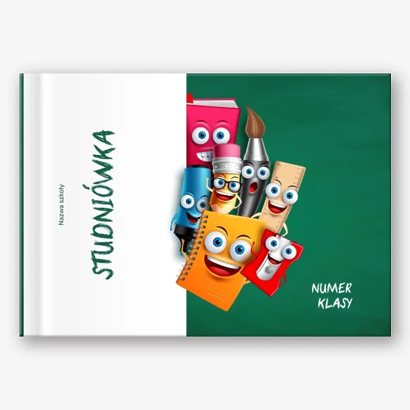 Szablon książki fotograficznej dla gimnazjum