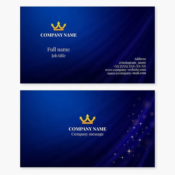 Business card template. Abstract. Power, progress, growth, leadership. Finance, trading.