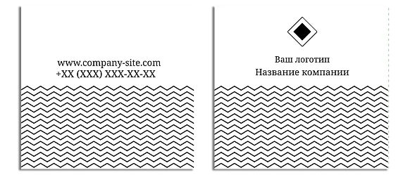 Макет с продуктами питания