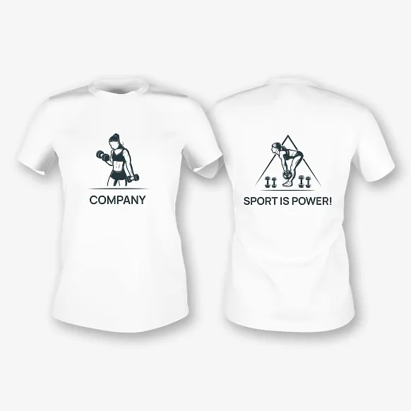 Fitness Trainer T-shirt Template