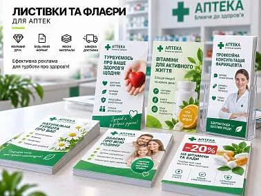 Листівки та флаєри