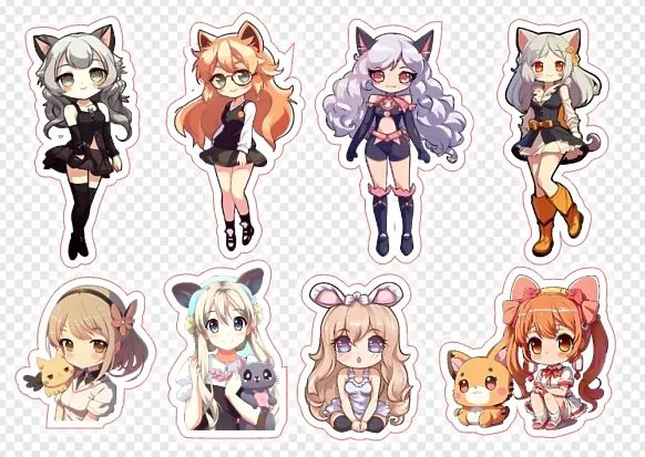 Стикерпак Anime