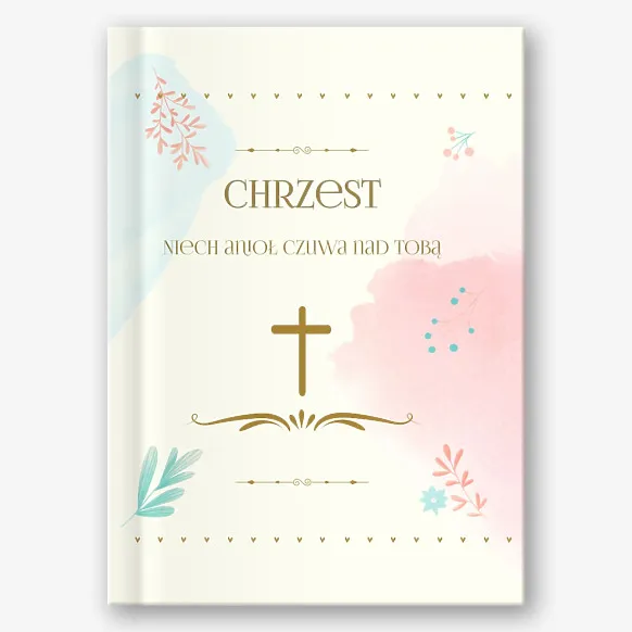 Wzór fotoksiążki Chrzest 