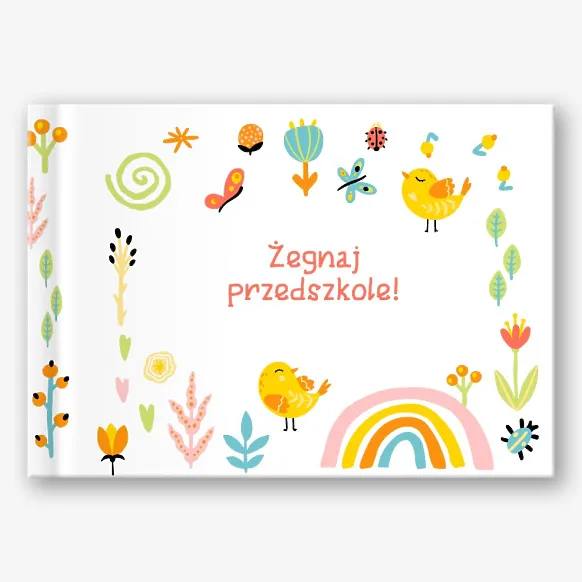 Szablon fotoksiążki ukończenia przedszkola