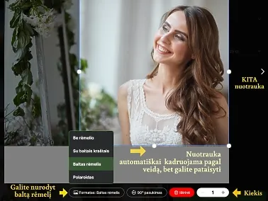 Koreguokite nuotraukas