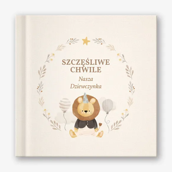 Szablon fotoksiążki szczęśliwe chwile 