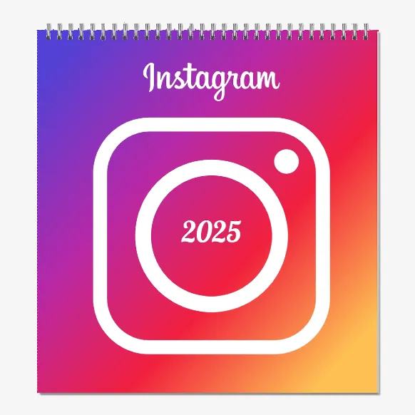 Instagram Kalendoriaus Šablonas
