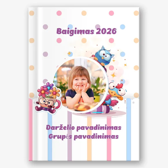 Darželio Nuotraukų Knygos Šablonas