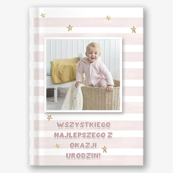 Szablon fotoksiążki pierwszego roku