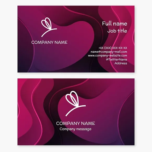 Generic Business Card, Biologist, Dragonfly