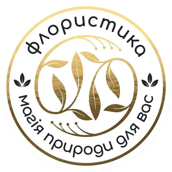Флористика (круглая светлая)