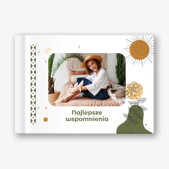 Szablon fotoksiążki najlepsze wspomnienia