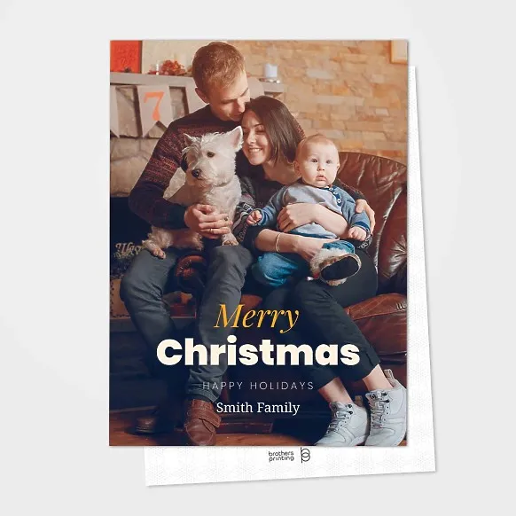 Modern Christmas Card