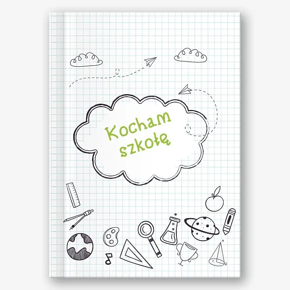 Szablon fotoksiążki absolwenta szkoły
