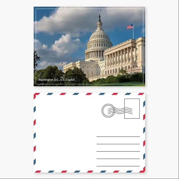 Tourist (scenic) postcard. Washington.