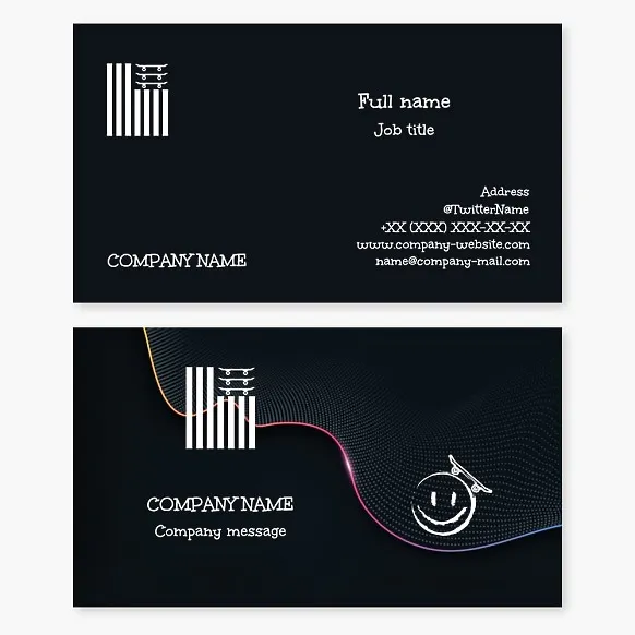 Skateboarder business card template. Sales, skateboard repair, skateboarding training.