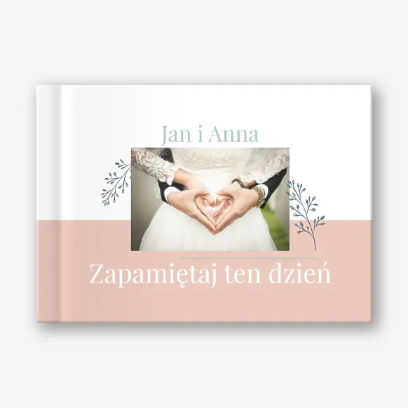 Szablon fotoksiążki ślubnej