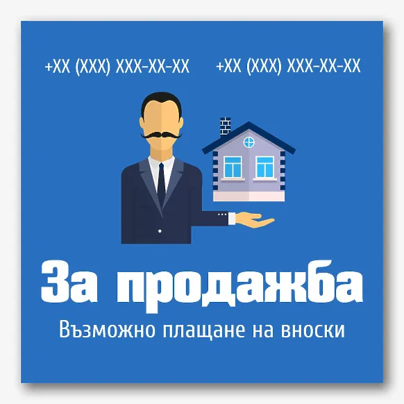Шаблон за банер на компания за недвижими имоти