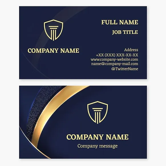 Business card template Advocacy, jurisprudence, law, protection, security