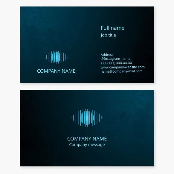 Abstract Eye Logo | Video Surveillance | Optometrist | Business Card Template