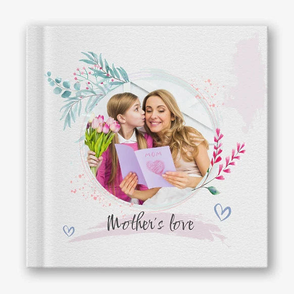 Mom's love photo book template
