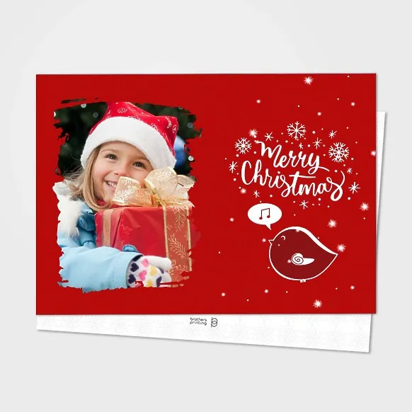 Red Christmas Card