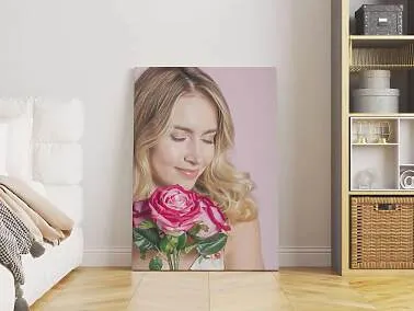 Печать фото на холсте