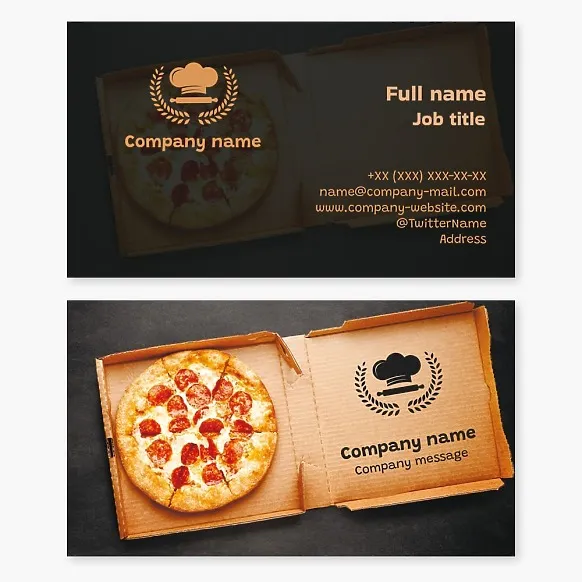Pizza Business Card