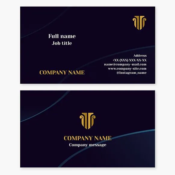 Roman Column Capital | Professional Law Firm | Lawyer, Attorney | Business Card Template
