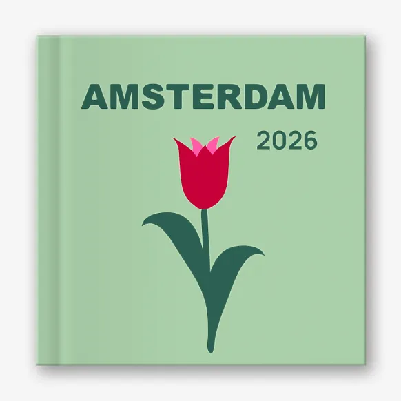 Шаблон фотокниги путешествие в Амстердам