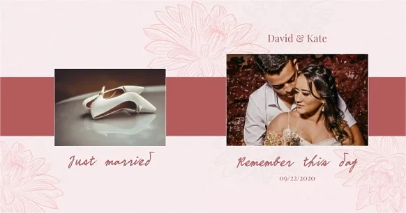 Wedding Photo Book Template