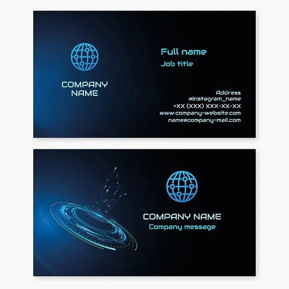 Network Marketing Business Card Template