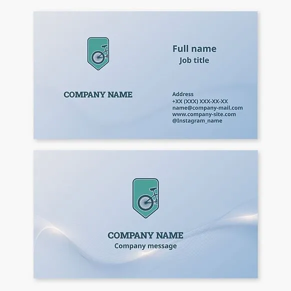 Bicycle Shop | Bicycle Sales and Repair | Business Card Template
