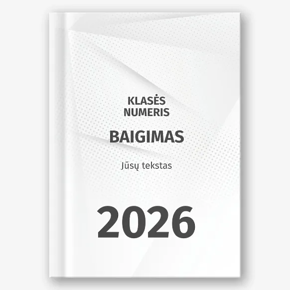 Aukštosios mokyklos baigimo fotoknygos šablonas