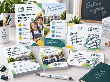 Листівки та флаєри
