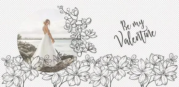 Wedding template for printing on mugs