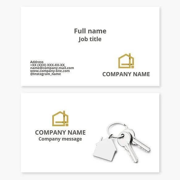 Realtor Real Estate Business Card Template