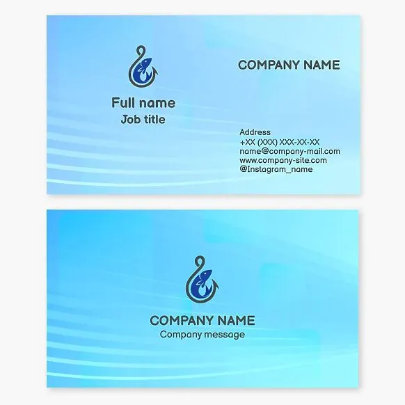 Fishing | Fishing Tackle Shop | Business Card Template