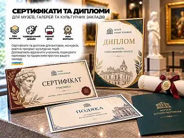 Сертификаты и дипломы