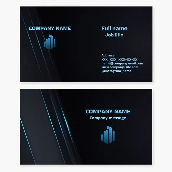 Real Estate | High-Rise Buildings | Apartment Sales and Rentals | Realtor Business Card Template