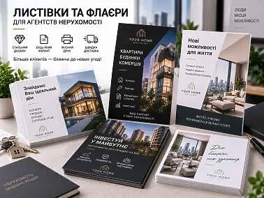 Листівки та флаєри