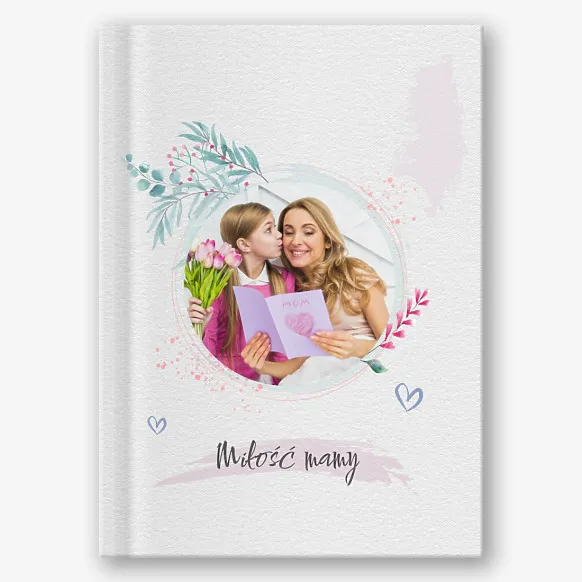 Szablon fotoksiążki mama i córka