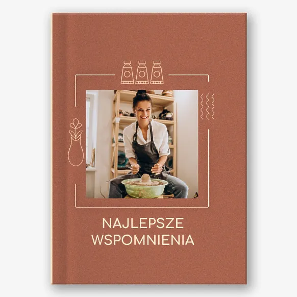Szablon fotoksiążki najlepsze wspomnienia