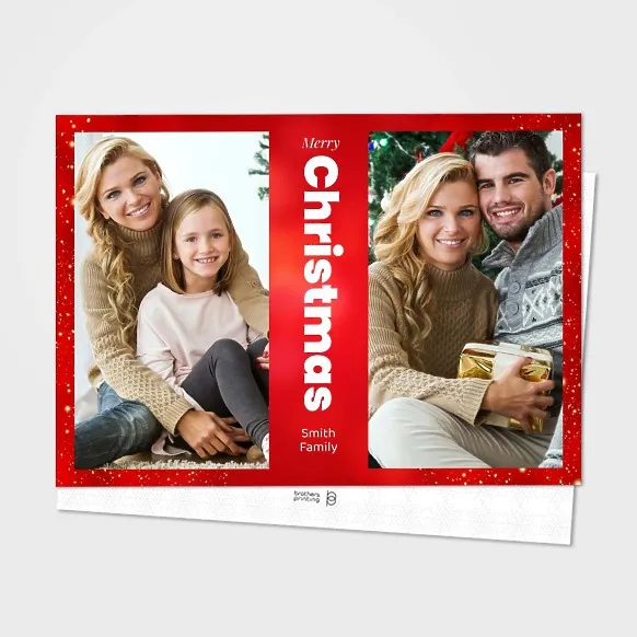 Red Christmas Card