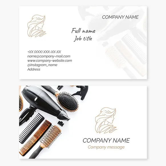 Hair Salon Business Card