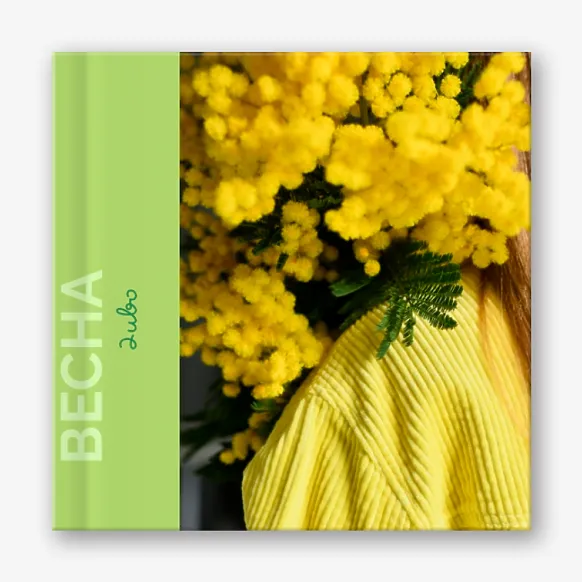 Шаблон весняної фотокниги